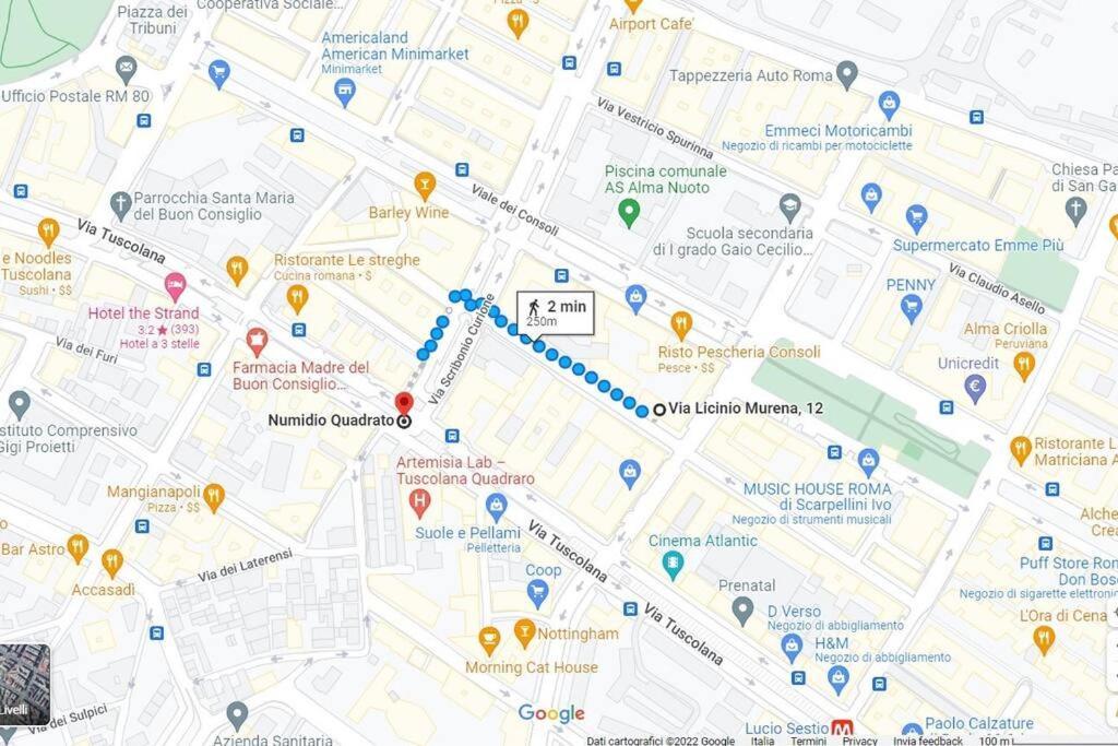 Nonna Pina Guest House Moderno Appartamento Vicino Metro AWifi,Netflix 罗马 外观 照片
