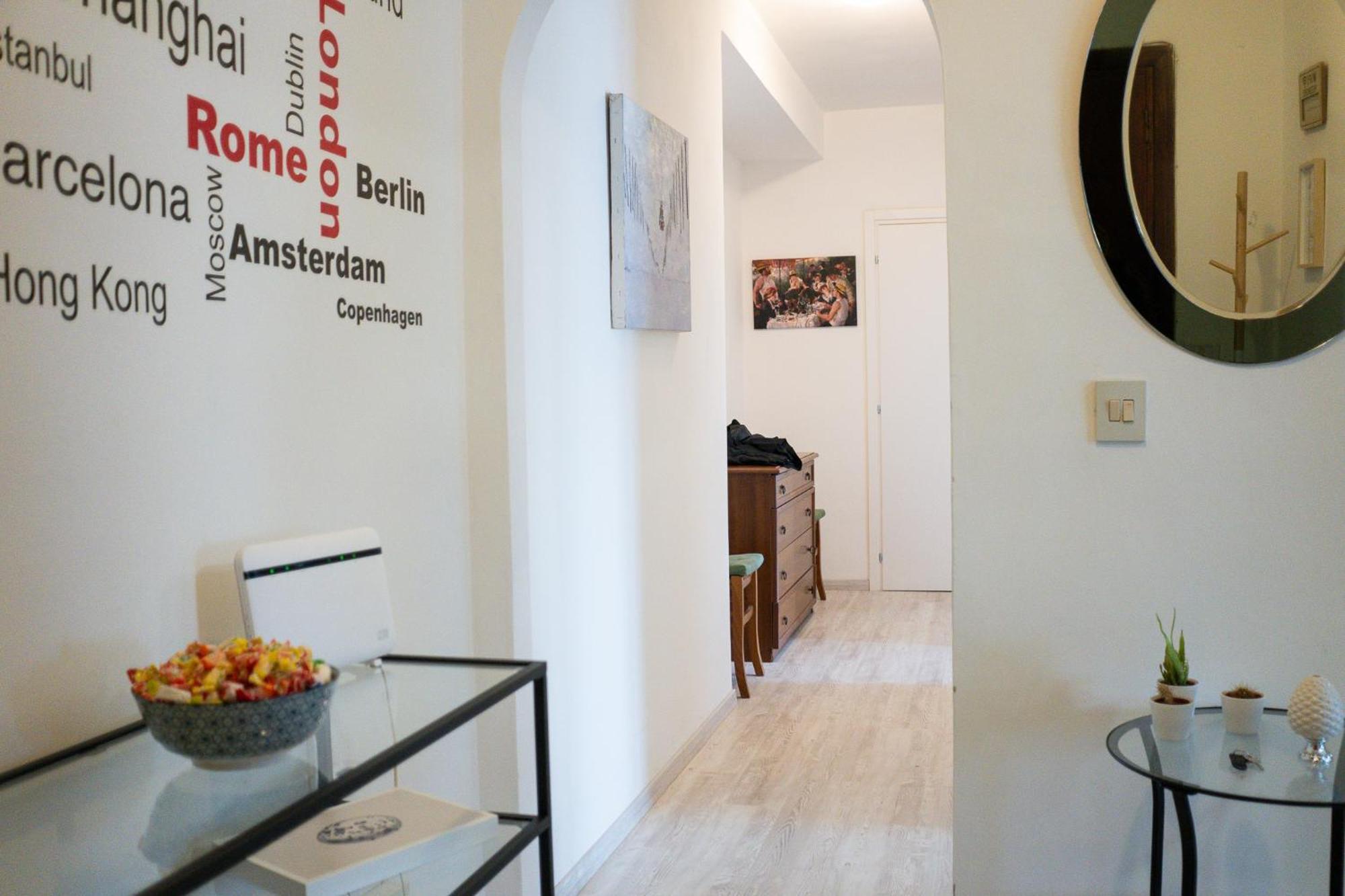 Nonna Pina Guest House Moderno Appartamento Vicino Metro AWifi,Netflix 罗马 外观 照片